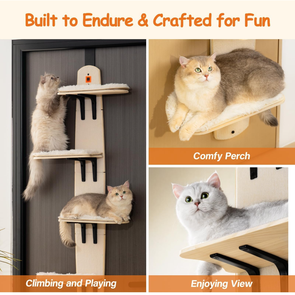Wall-Mounted Cat Platform