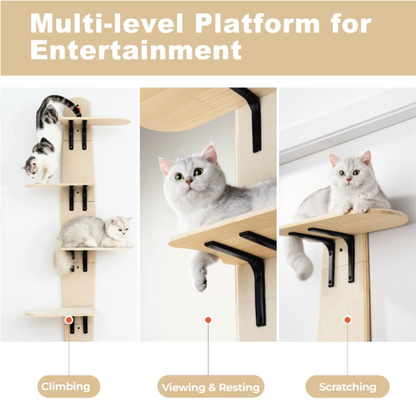 Wall-Mounted Cat Platform